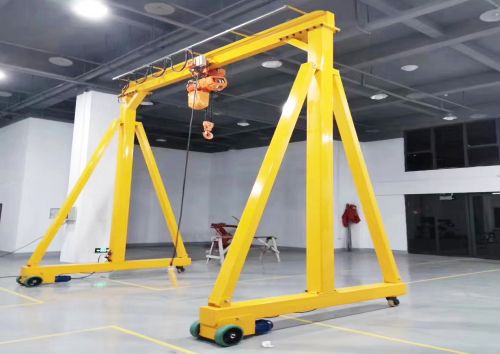 五家渠無軌電動行走龍門吊